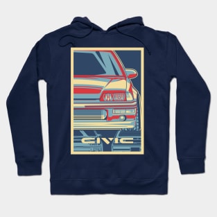 vintage civic Hoodie